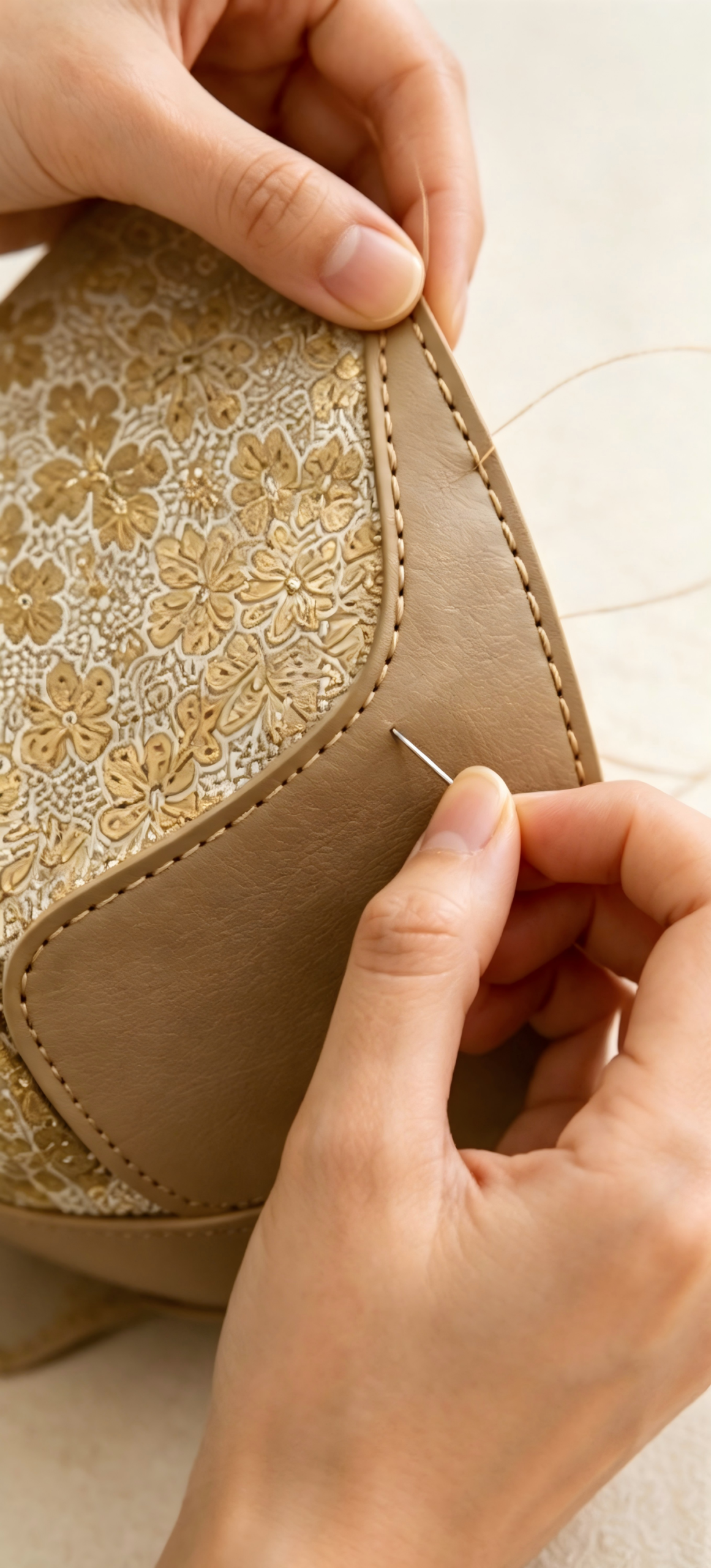 Step 03 — Hand Stitching